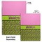 Pink & Lime Green Leopard Hard Cover Journal - Compare