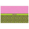Pink & Lime Green Leopard Indoor / Outdoor Rug - 3'x5' - Front Flat
