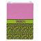 Pink & Lime Green Leopard Jewelry Gift Bag - Gloss - Front