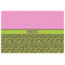 Pink & Lime Green Leopard Jigsaw Puzzle 1014 Piece - Front