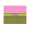 Pink & Lime Green Leopard 500 pc Jigsaw Puzzle (Personalized)