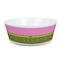 Pink & Lime Green Leopard Kid's Bowl (Personalized)