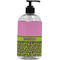 Pink & Lime Green Leopard Plastic Soap / Lotion Dispenser (Personalized)