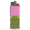 Pink & Lime Green Leopard Case for BIC Lighters (Personalized)