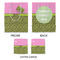 Pink & Lime Green Leopard Medium Gift Bag - Approval