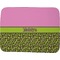Pink & Lime Green Leopard Memory Foam Bath Mat 48 X 36