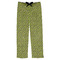 Pink & Lime Green Leopard Mens Pajama Pants - S
