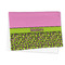 Pink & Lime Green Leopard Microfiber Dish Towel - FOLDED HALF