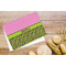 Pink & Lime Green Leopard Microfiber Kitchen Towel - LIFESTYLE