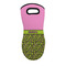 Pink & Lime Green Leopard Neoprene Oven Mitt w/ Name or Text