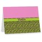 Pink & Lime Green Leopard Note Card - Main