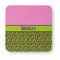 Pink & Lime Green Leopard Paper Coasters - Approval
