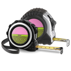 Pink & Lime Green Leopard Tape Measure (Personalized)