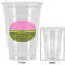 Pink & Lime Green Leopard Party Cups - 16oz - Approval