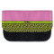 Pink & Lime Green Leopard Pencil Case - Front