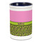 Pink & Lime Green Leopard Ceramic Pencil Holders - Blue