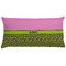 Pink & Lime Green Leopard Personalized Pillow Case