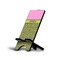 Pink & Lime Green Leopard Phone Stand