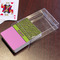 Pink & Lime Green Leopard Playing Cards - In Package