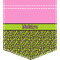 Pink & Lime Green Leopard Pocket T Shirt-Just Pocket