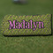 Pink & Lime Green Leopard Putter Cover - Front