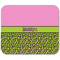 Pink & Lime Green Leopard Rectangular Mouse Pad - APPROVAL