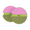 Pink & Lime Green Leopard Sandstone Car Coasters - PARENT MAIN (Set of 2)