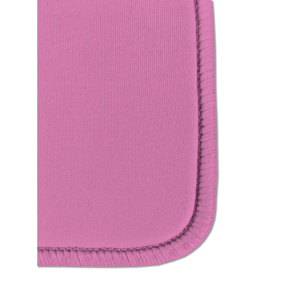 Pink & Lime Green Leopard Sanitizer Holder Keychain - Detail