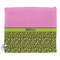 Pink & Lime Green Leopard Security Blanket (Personalized)
