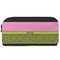 Pink & Lime Green Leopard Shoe Bags - FRONT