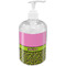 Pink & Lime Green Leopard Soap / Lotion Dispenser (Personalized)