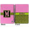 Pink & Lime Green Leopard Spiral Journal 5 x 7 - Apvl