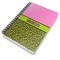 Pink & Lime Green Leopard Spiral Journal 7 x 10 - Main