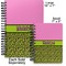 Pink & Lime Green Leopard Spiral Journal - Comparison