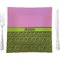 Pink & Lime Green Leopard Square Dinner Plate