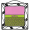 Pink & Lime Green Leopard Square Trivet - w/tile