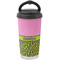 Pink & Lime Green Leopard Stainless Steel Coffee Tumbler (Personalized)