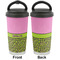 Pink & Lime Green Leopard Stainless Steel Travel Cup - Apvl