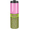 Pink & Lime Green Leopard Stainless Steel Tumbler 20 Oz - Front