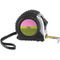 Pink & Lime Green Leopard Tape Measure - 25ft - front