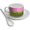 Pink & Lime Green Leopard Tea Cup Single