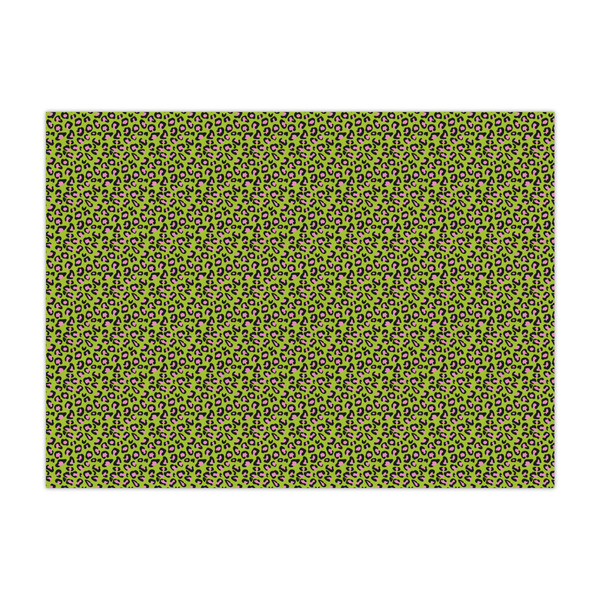 Custom Pink & Lime Green Leopard Tissue Paper Sheets
