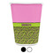 Pink & Lime Green Leopard Trash Can Aggregate
