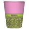 Pink & Lime Green Leopard Waste Basket (Personalized)