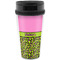 Pink & Lime Green Leopard Acrylic Travel Mug without Handle (Personalized)