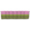 Pink & Lime Green Leopard Valance - Front