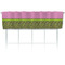 Pink & Lime Green Leopard Valance