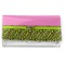Pink & Lime Green Leopard Vinyl Checkbook Cover (Personalized)
