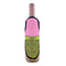 Pink & Lime Green Leopard Wine Bottle Apron - IN CONTEXT