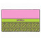 Pink & Lime Green Leopard XXL Gaming Mouse Pads - 24" x 14" - APPROVAL